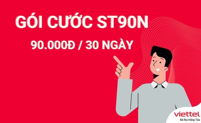 Gói Cước ST90N Viettel Bà Rịa Vũng Tàu